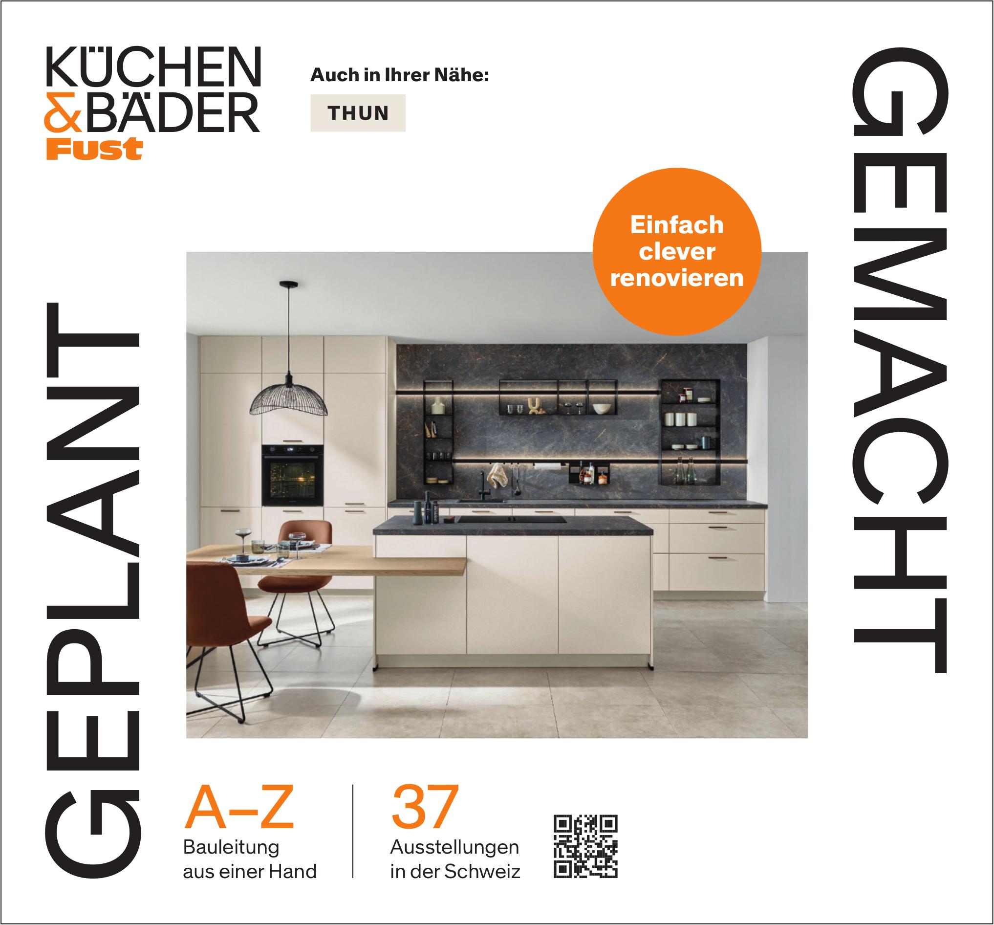Küchen & Bäder Fust, Einfach clever renovieren