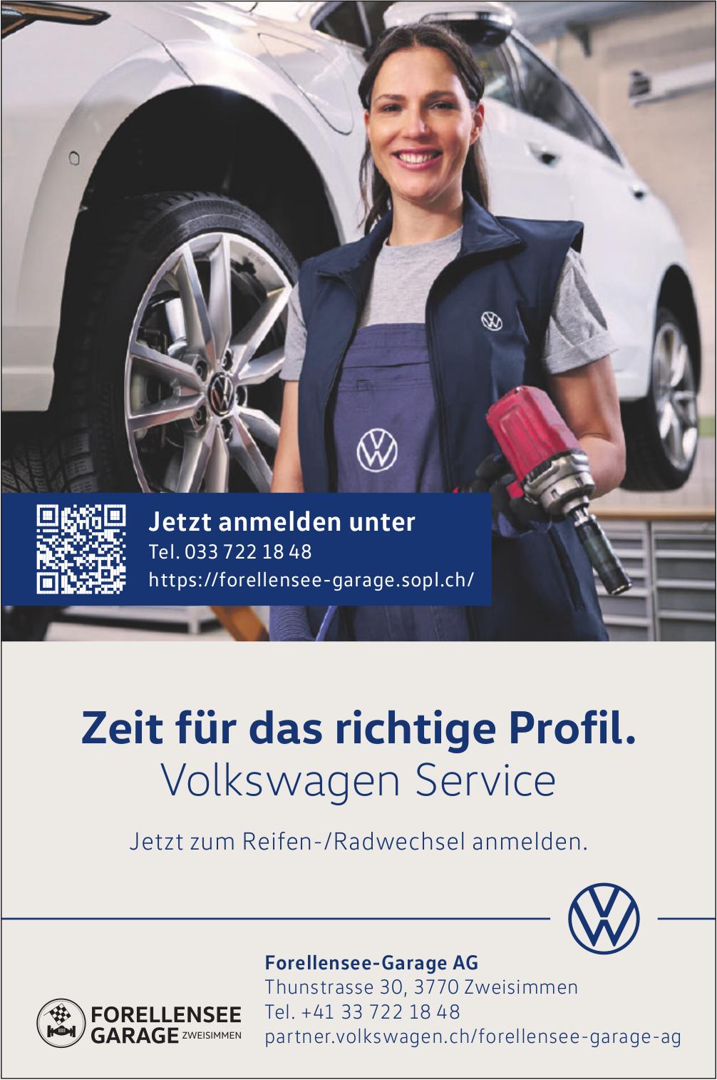 Forellensee-Garage AG, Zweisimmen - Zeit für das richtige Profil.