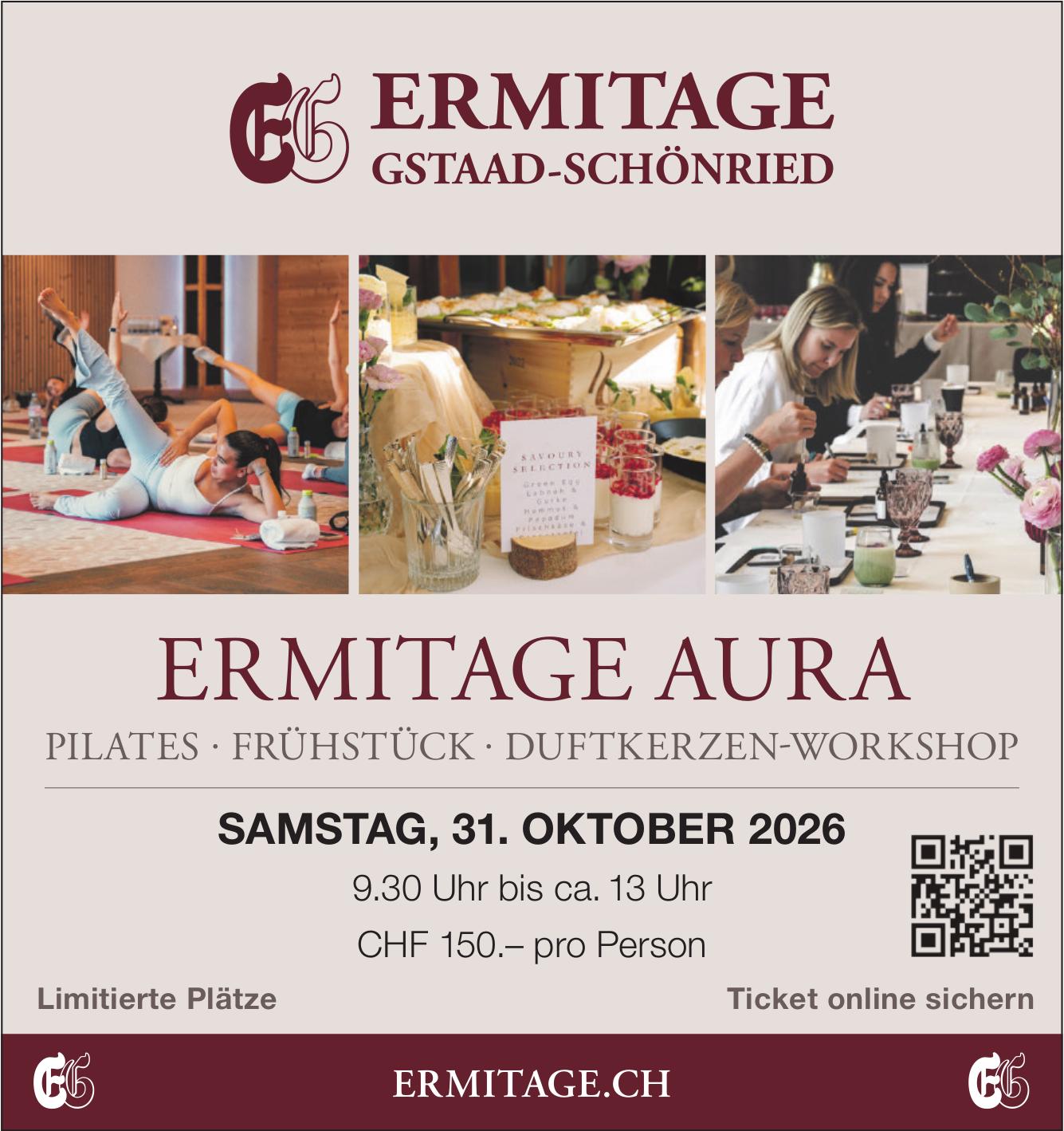 ERMITAGE AURA, 31. Oktober