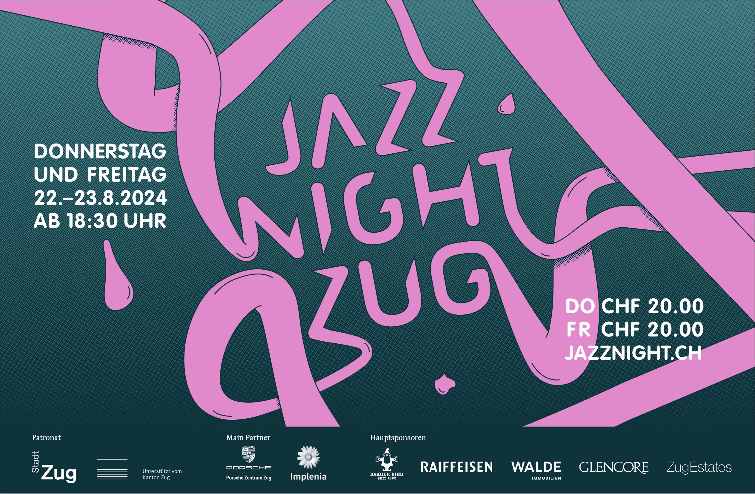 Jazz Night, 22. + 23. August, Zug