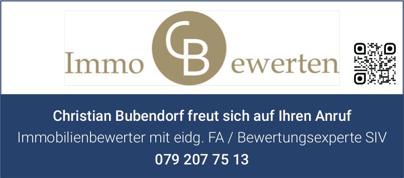 CB Immo bewerten - Christian Bubendorf freut sich auf Ihren Anruf