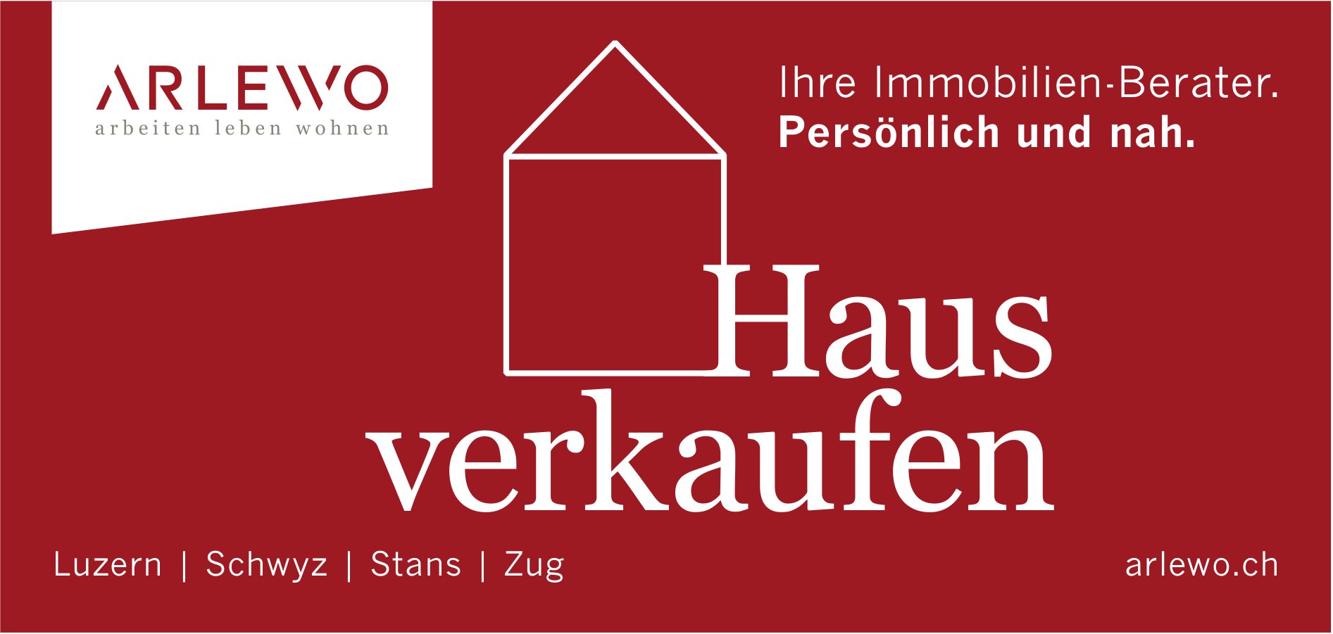 Arlewo, Luzern, Schwyz, Stans & Zug - Haus verkaufen