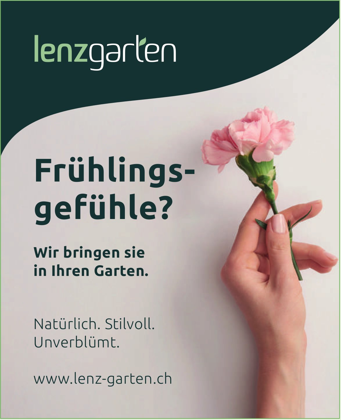 Lenz Garten, Frühlingsgefühle? Wir bringen sie in Ihren Garten.