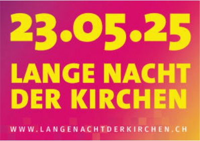 Lange Nacht der Kirchen, 23. Mai