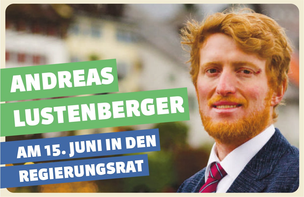 Andreas Lustenberger in den Regierungsrat