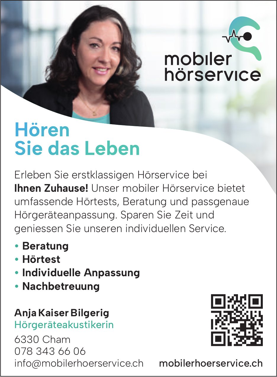 Mobiler Hörservice, Cham - Hören Sie das Leben