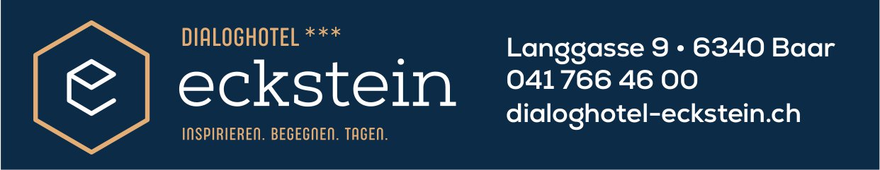 Dialoghotel Eckstein, Baar - Inspirieren, begegnen,  tagen