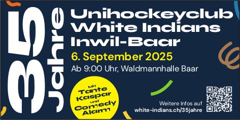 35 Jahre Unihockeyclub, 6. September, Waldmannhalle, Baar