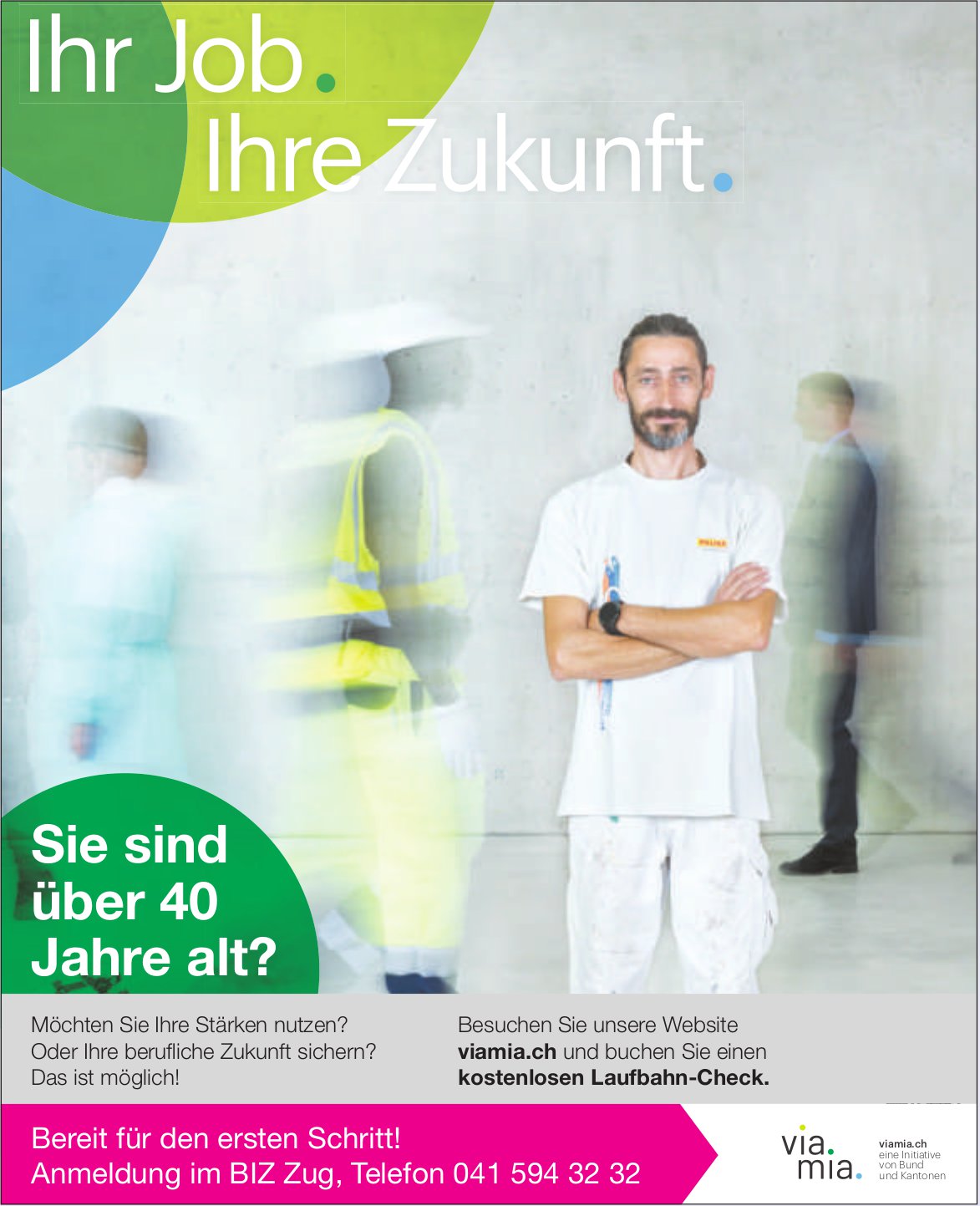 Via mia, Zug - Sie sind über 40 Jahre alt?