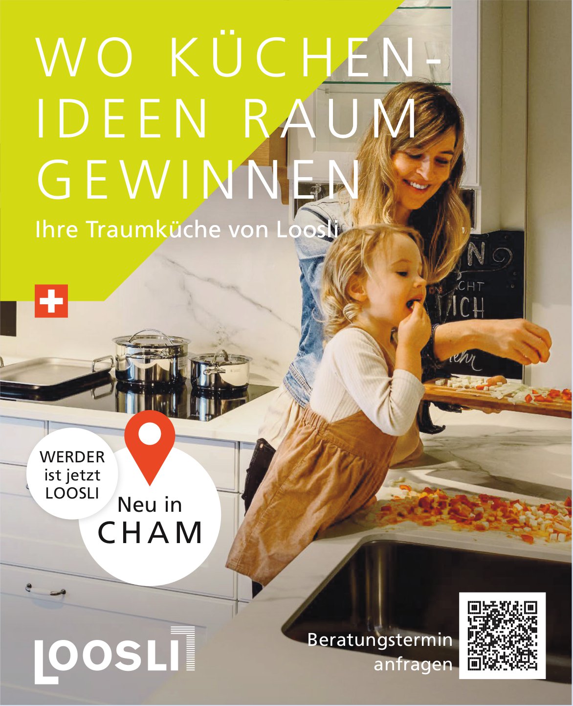 Loosli, Cham - Wo Küchenideen Raum gewinnen
