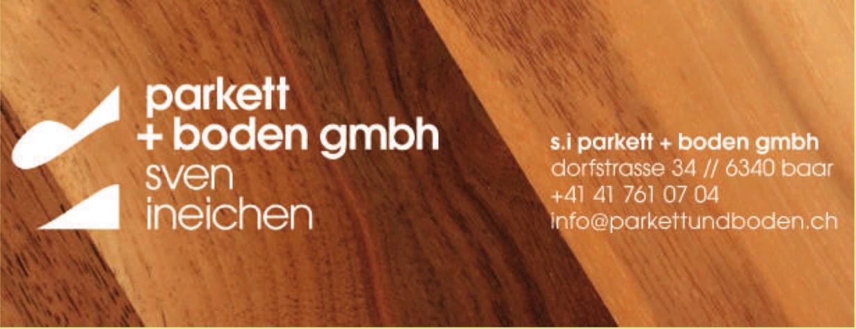 Parkett + Boden GmbH, Baar