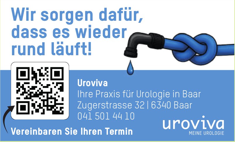 Uroviva, Baar - Wir sorgen dafür, dass es wieder rund läuft!