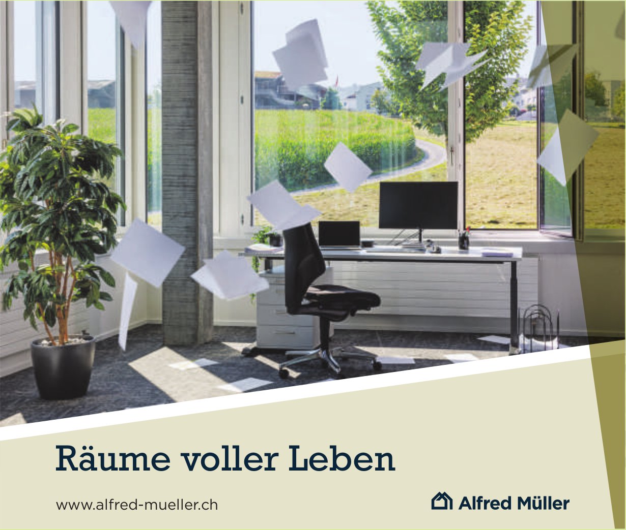 Alfred Müller, Räume voller Leben