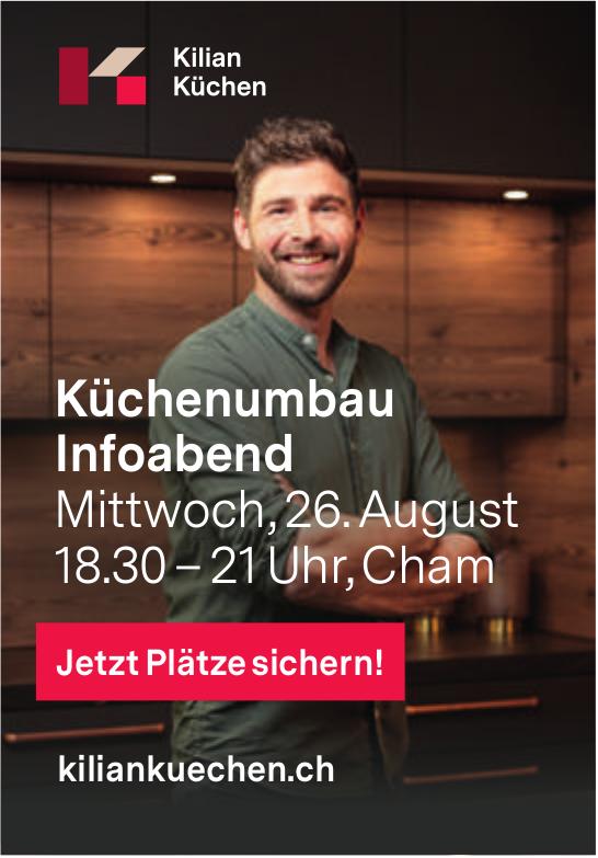 Küchenumbau Infoabend, 26. August, Kilian Küchen, Cham