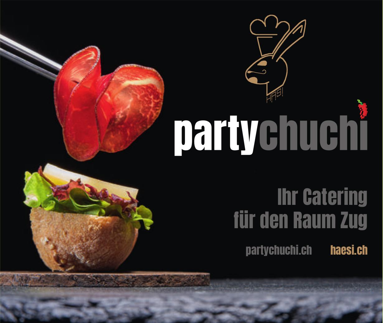 Partychuchi, Ihr Catering für den Raum Zug