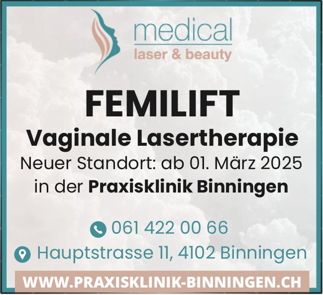 Praxisklinik Binningen, Vaginale Lasertherapie