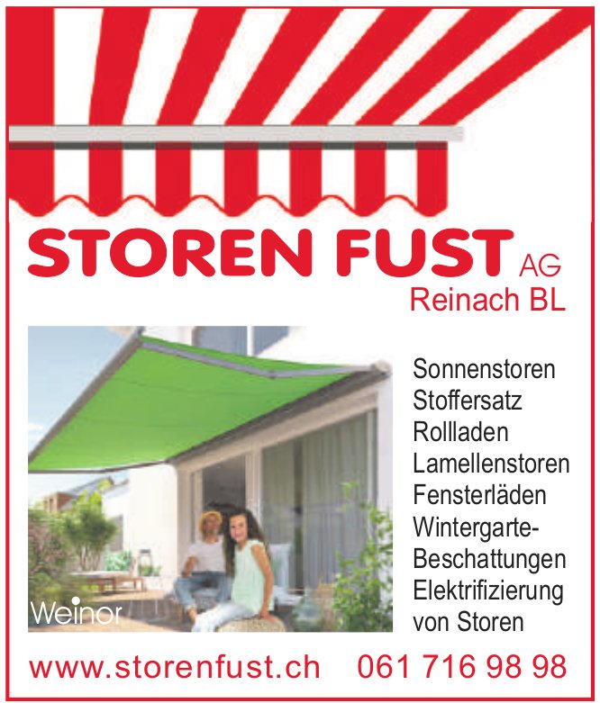 STOREN FUST AG, Reinach - Sonnenstoren