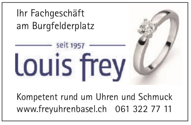 Frey Uhren Basel, Ihr Fachgeschäft am Burgfelderplatz
