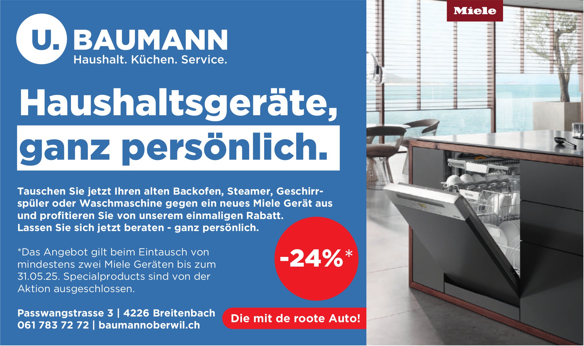 U. BAUMANN, Breitenbach - Haushaltsgeräte, ganz persönlich.