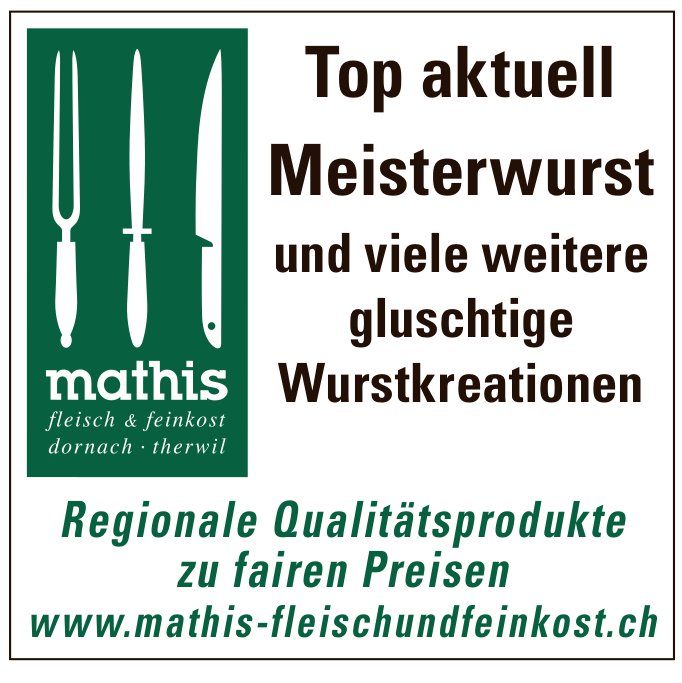Mathis Fleischundfeinkost, Top aktuell