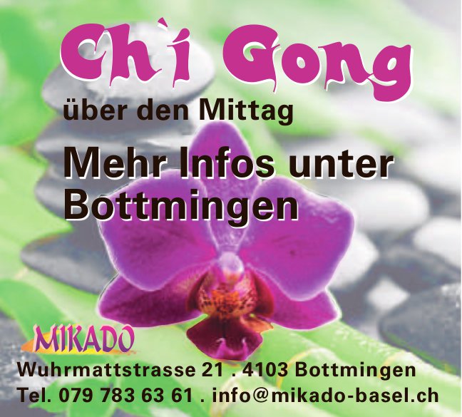 Chi Gong, Bottmingen - über den Mittag
