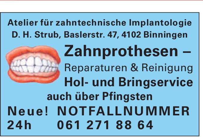 Binningen - Atelier für zahntechnische Implantologie