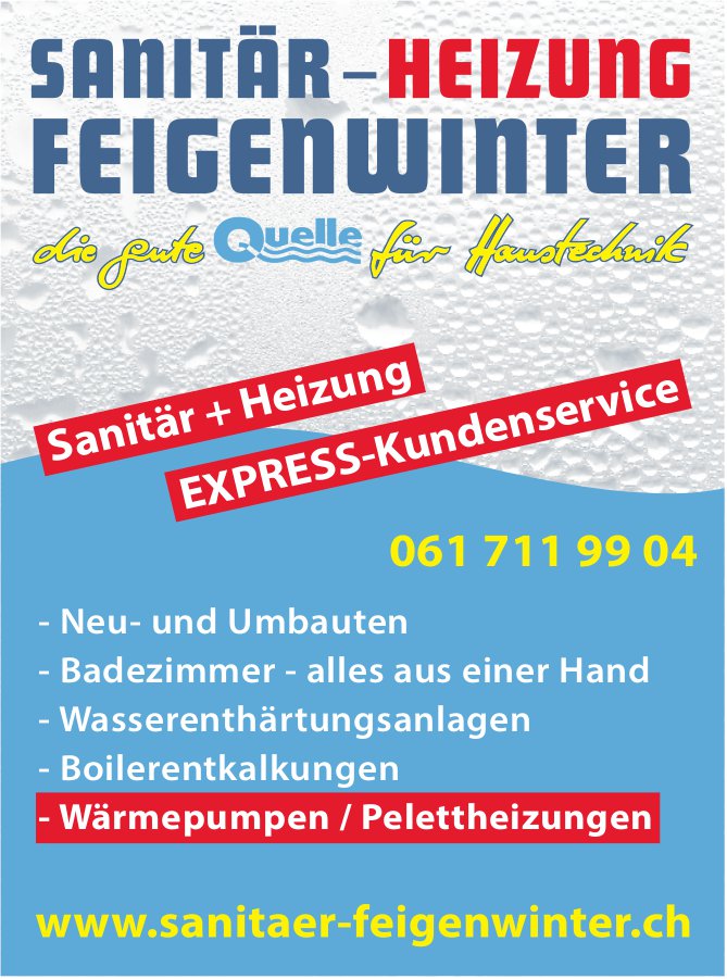 Sanitaer Feigenwinter, Sanitär+Heizung