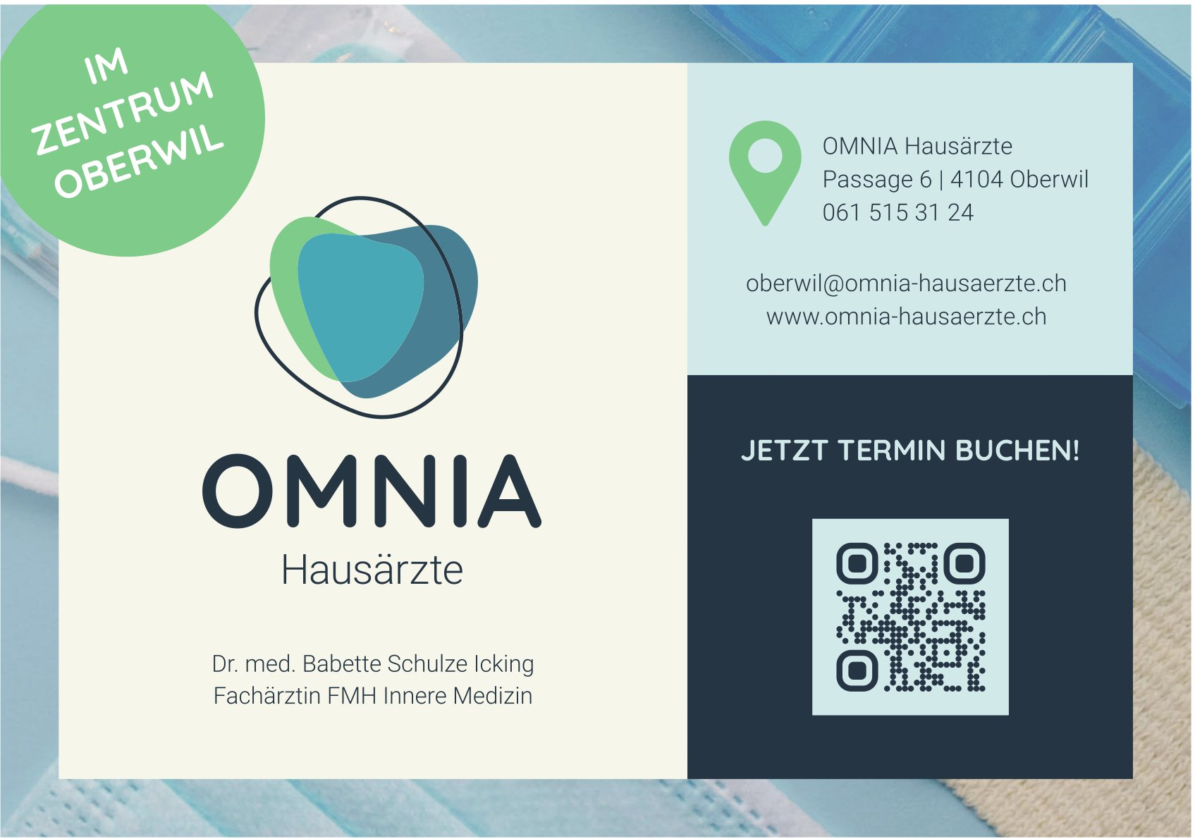 Omnia Hausärzte, Oberwil - JETZT TERMIN BUCHEN!
