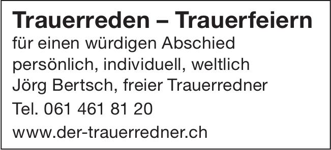 Jörg Bertsch, freier Trauerredner, Trauerfeiern für einen würdigen Abschied