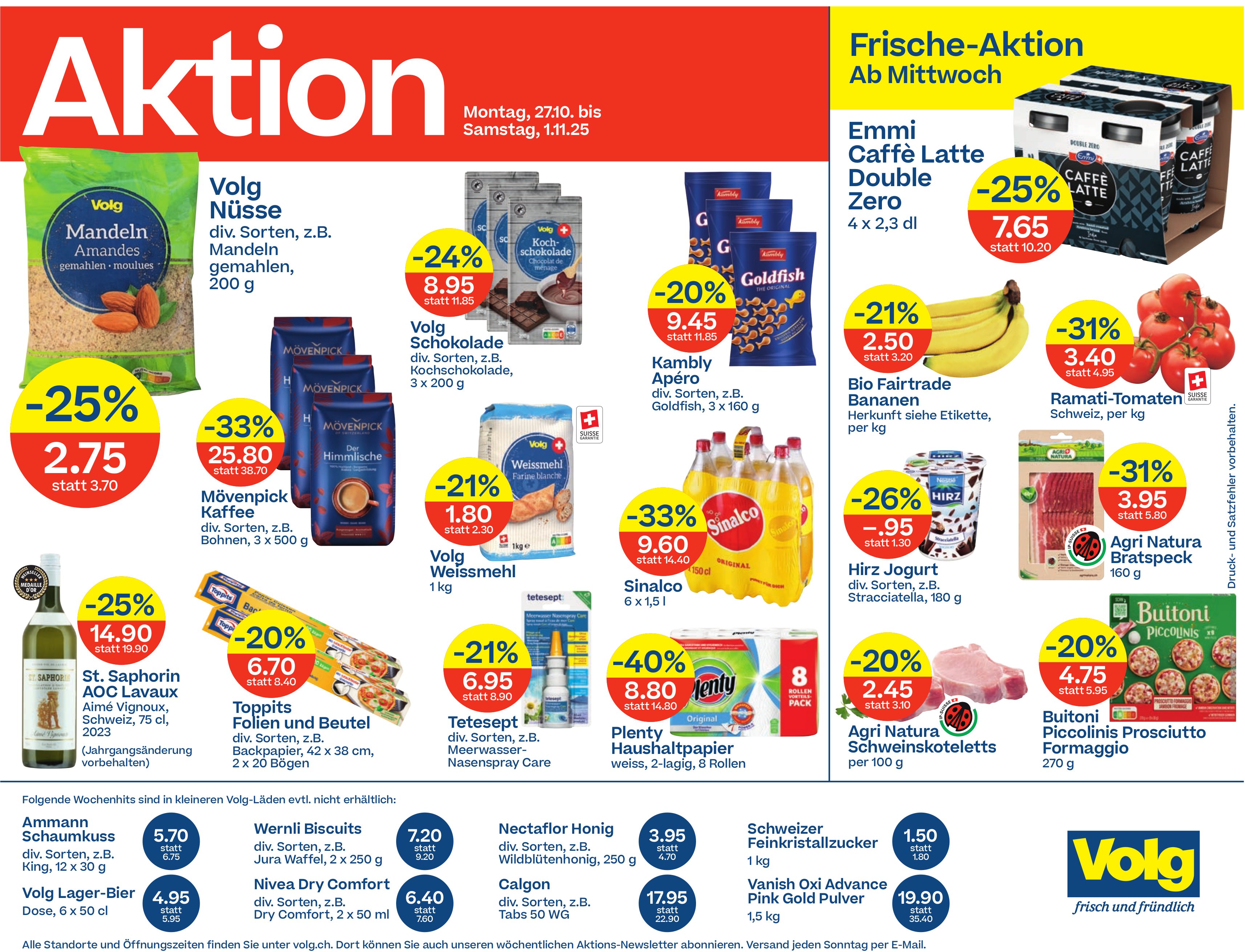 VOLG, Frische-Aktion