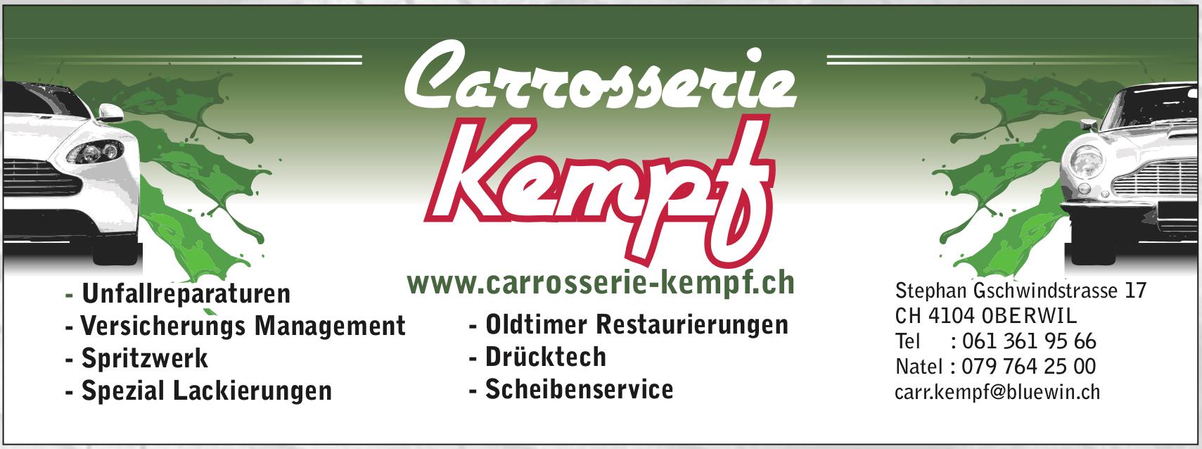 Carrosserie Kempf, OBERWIL - Unfallreparaturen