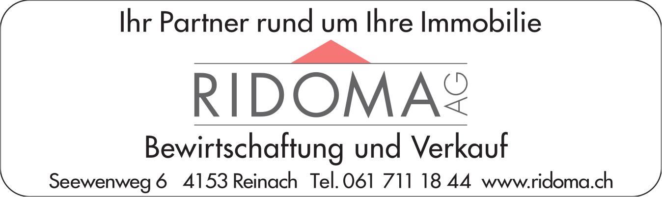 Ridoma AG, Reinach - Ihr Partner rund um Ihre Immobilie