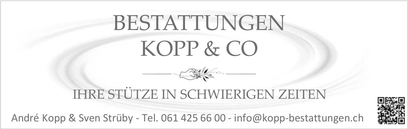 Bestattungen Kopp&Co, Ihre Stütze in schwierigen Zeiten