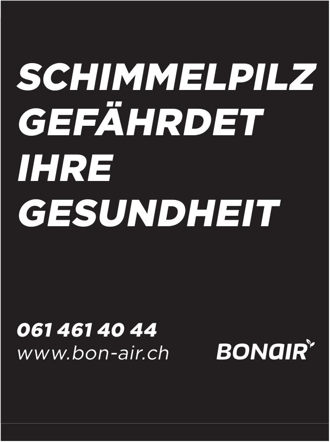 BONAIR, SCHIMMELPILZ GEFÄHRDET IHRE GESUNDHEIT