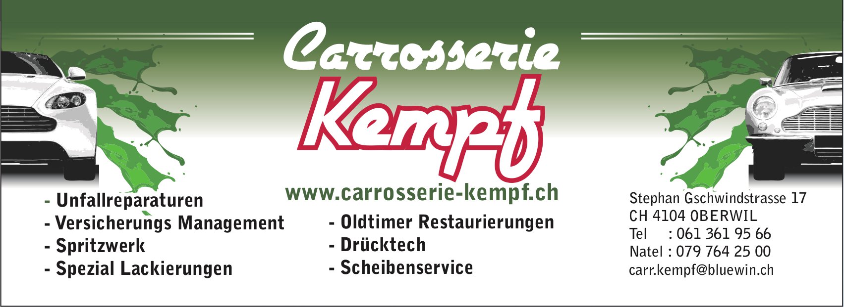 Carrosserie Kempf, OBERWIL