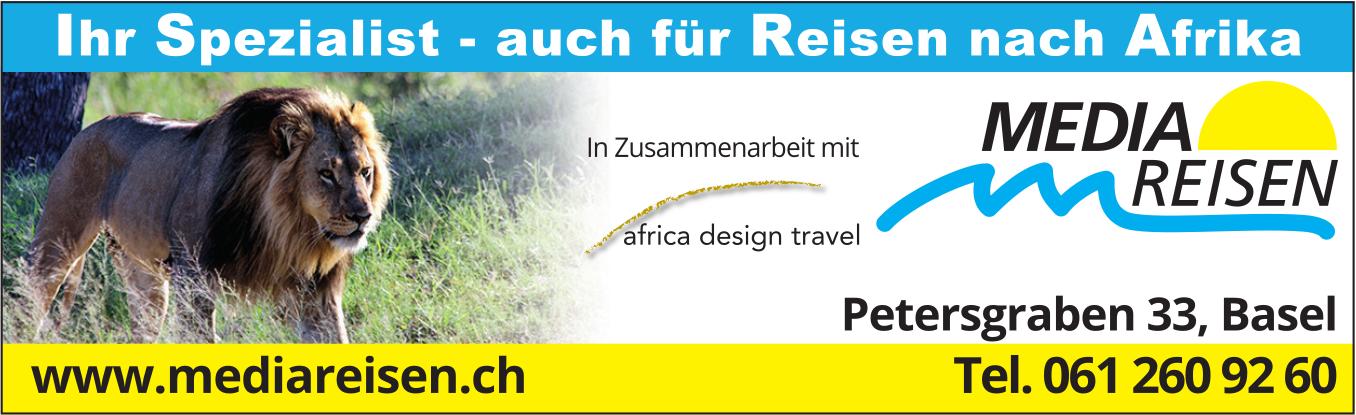 MEDIA REISEN, Basel - Ihr Spezialist - auch für Reisen nach Afrika