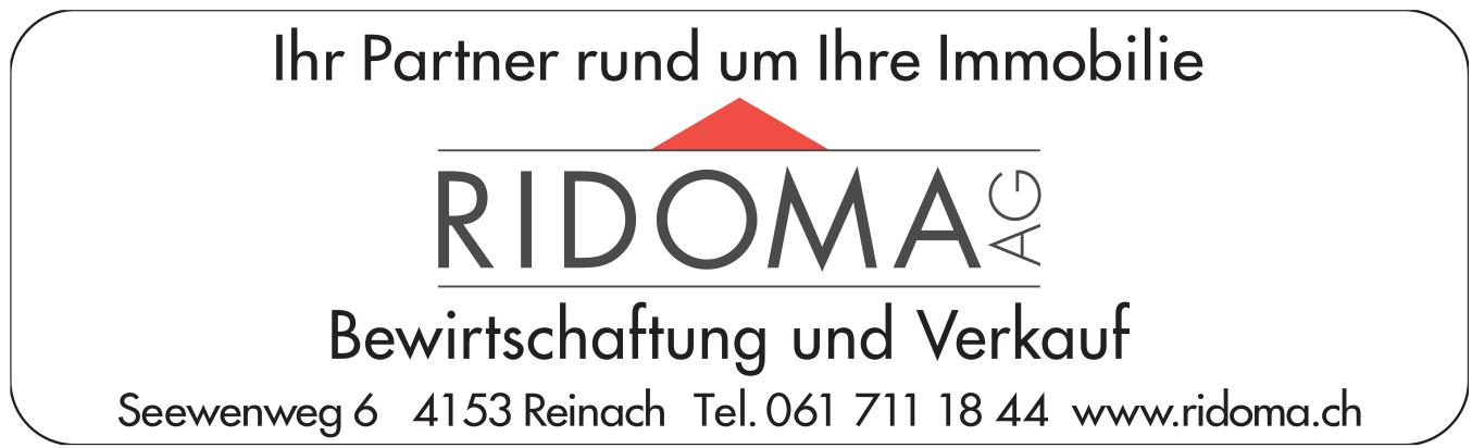 Ridoma, Reinach - Ihr Partner rund um Ihre Immobilie