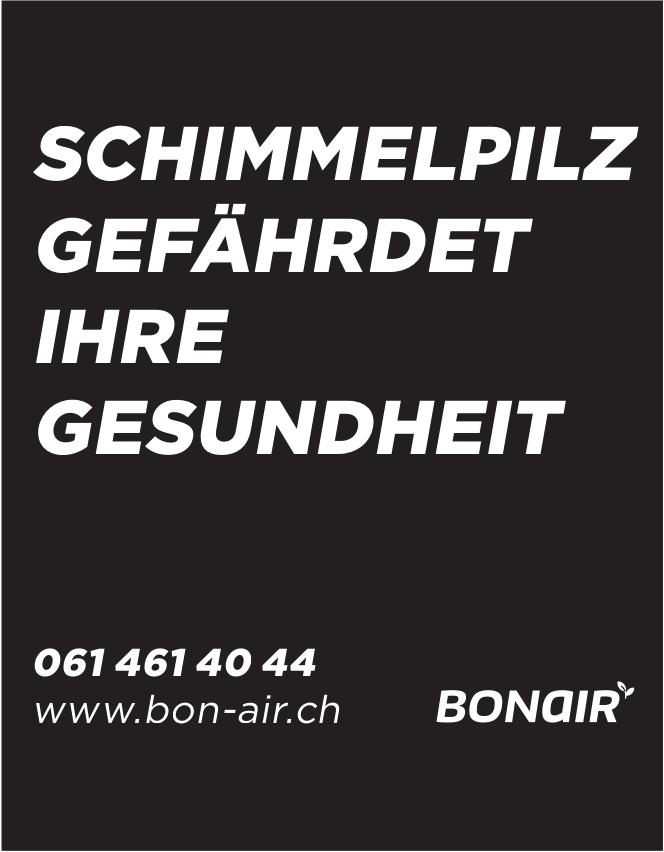 Bonair, SCHIMMELPILZ GEFÄHRDET IHRE GESUNDHEIT