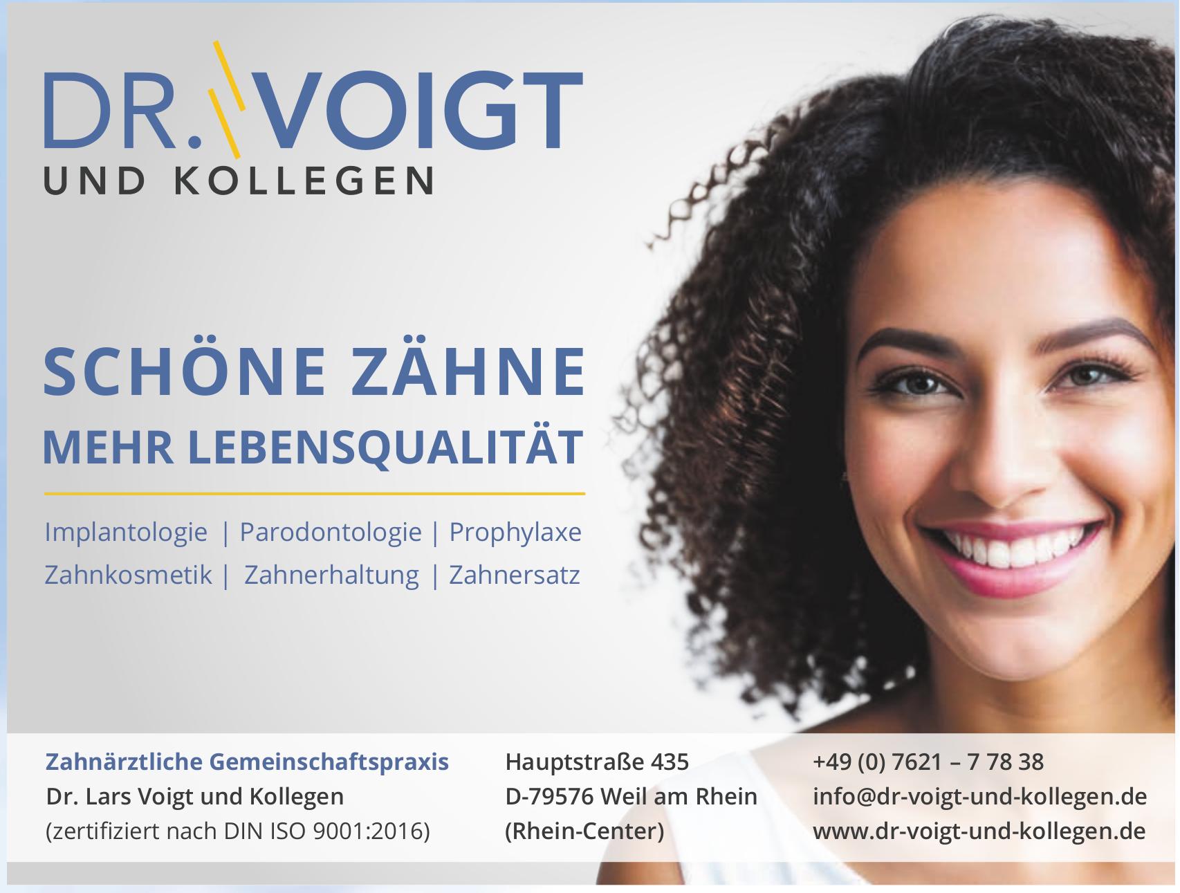 Dr. Voigt und Kollegen, Weil Am Rhein - SCHÖNE ZÄHNE MEHR LEBENSQUALITÄT
