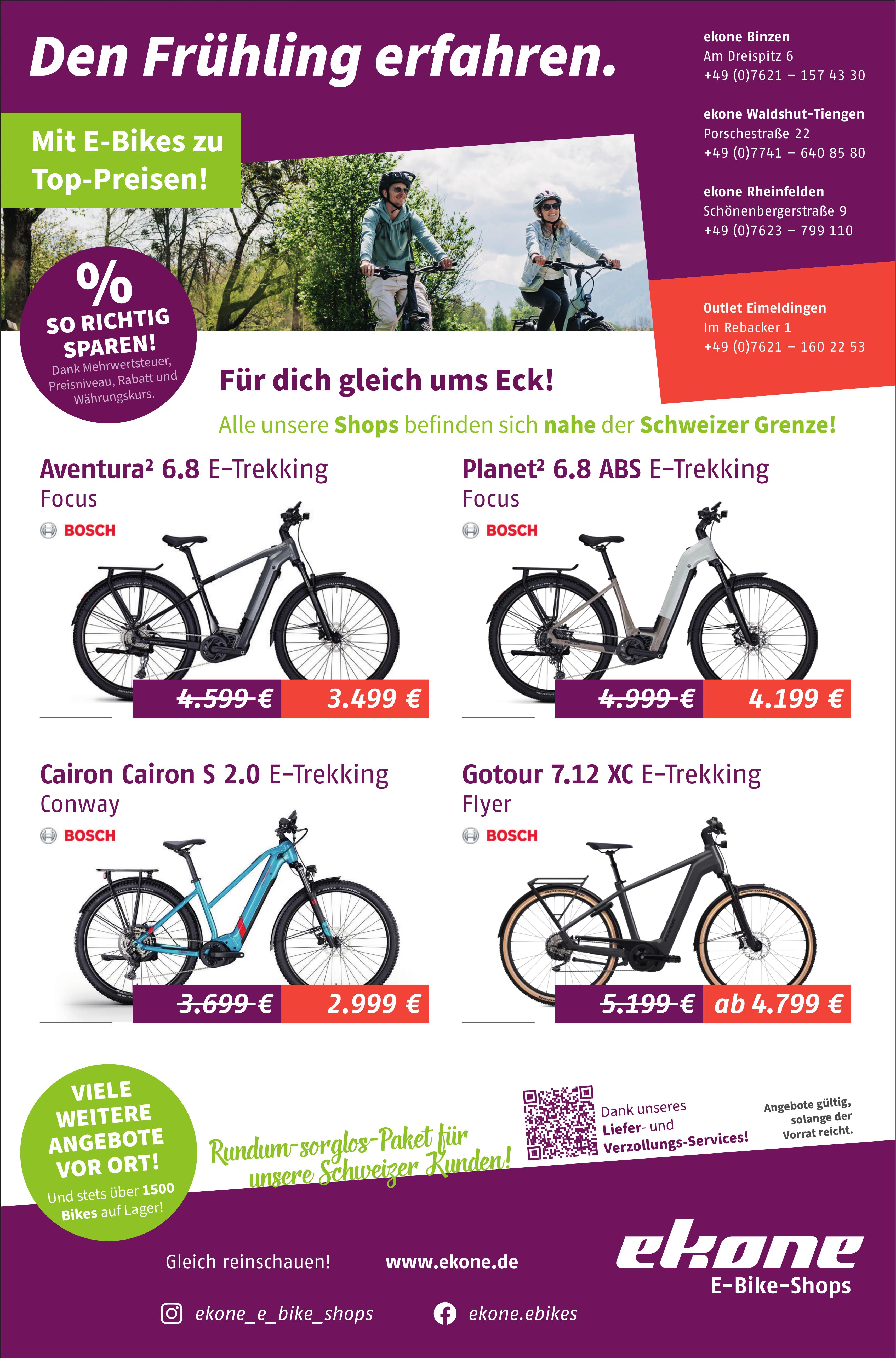 Ekone, Rheinfelden - Den Frühling erfahren.