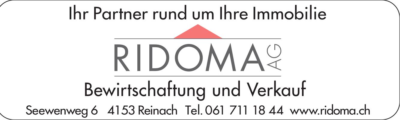 Ridoma, Reinach - Ihr Partner rund um Ihre Immobilie