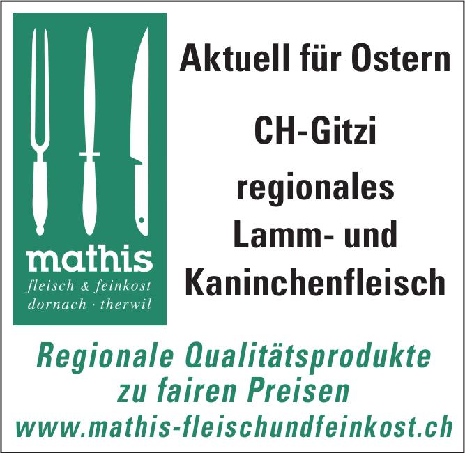 mathis fleisch & feinkost dornach · therwil, Aktuell für Ostern