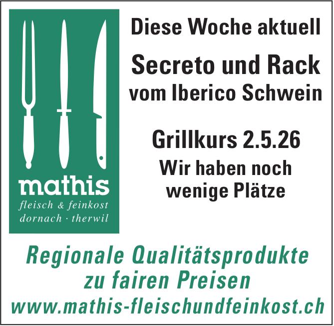 Mathis fleisch & feinkost, Therwil - Regionale Qualitätsprodukte zu fairen Preisen