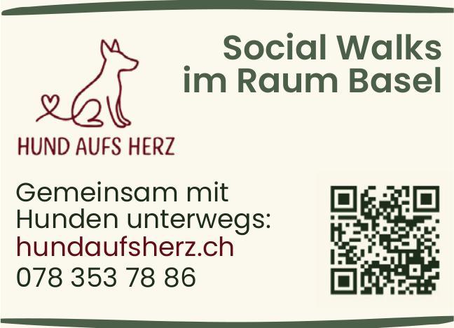 Hund aufs Herz, Social Walks im Raum Basel