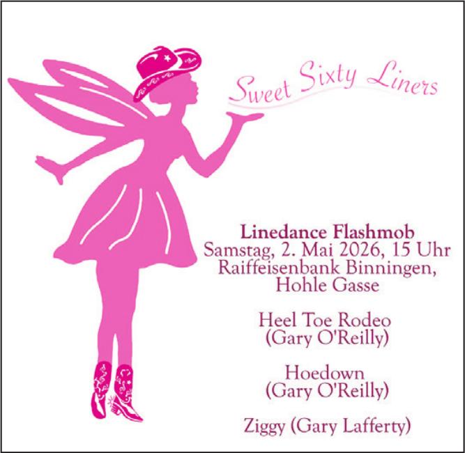 Sweet Sixty Liners, Binningen - Linedance Flashmob