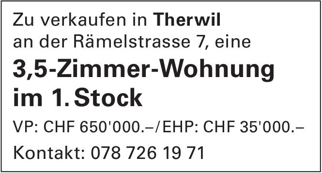 3½ Zimmer-Wohnung, Therwil, zu verkaufen
