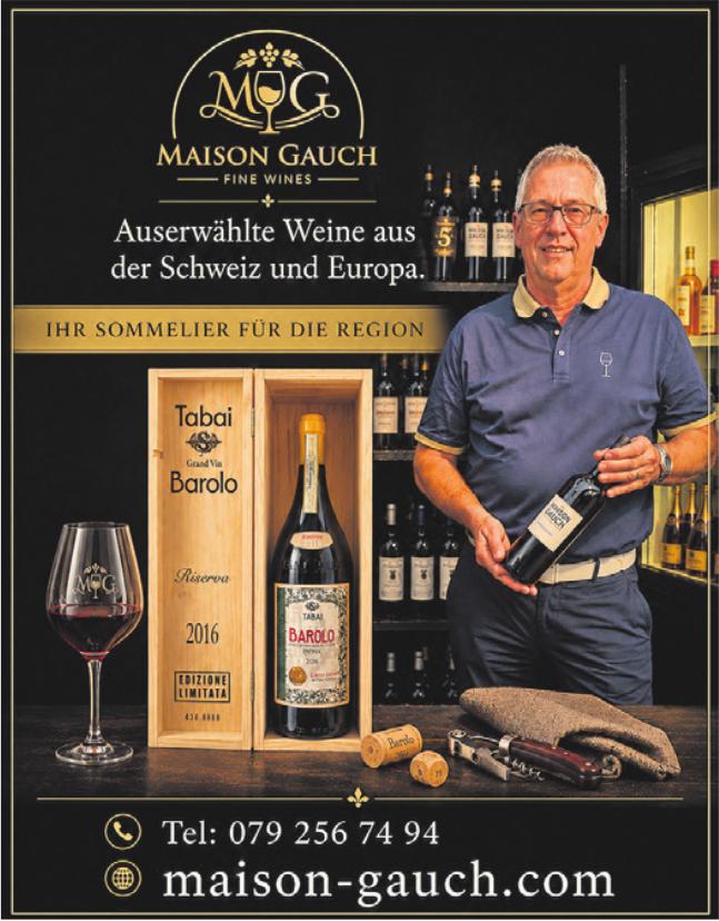 Maison Gauch, Auserwählte Weine aus der Schweiz und Europa.