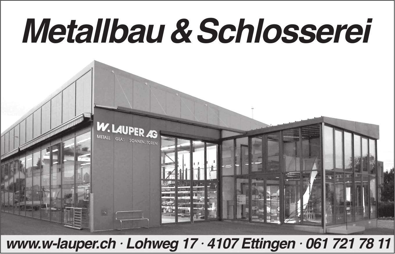 W Lauper, Ettingen - Metallbau & Schlosserei