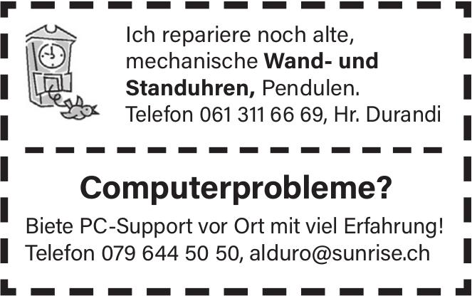 Computerprobleme?