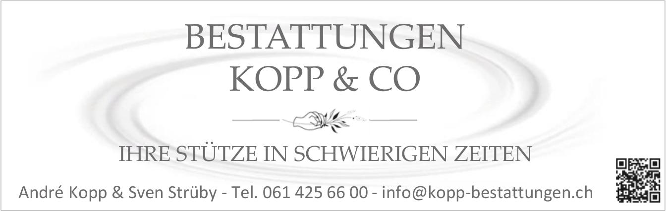 Bestattungen Kopp & Co, Ihre Stütze in schwierigen Zeiten